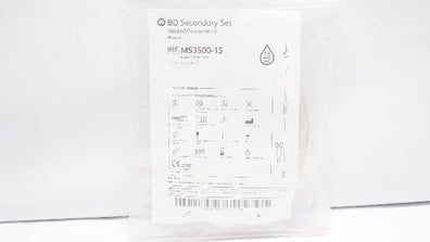 BD MS3500-15 Secondary Set Vented/Nonvented Hanger 13ml x 36inch 15ml/Drops (x)